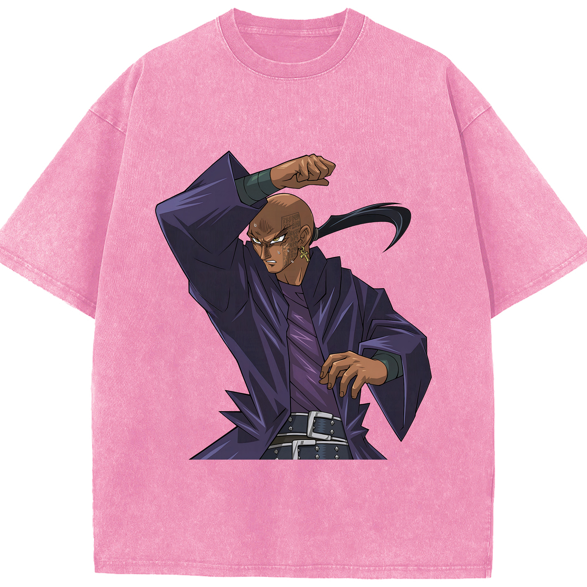 （画像用） 遊☆戯☆王 Yu-Gi-Oh! 綿100% ヴィンテージ風 半袖Tシャツ（フロントプリント）